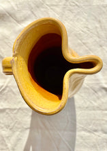 Load image into Gallery viewer, French terracotta and yellow jug
