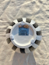 Load image into Gallery viewer, Gisela Graham, London black and white stripe vase
