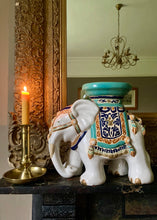 Load image into Gallery viewer, Decorative ceramic elephant
