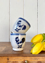 Load image into Gallery viewer, A pair of rustic French-style chicken mugs

