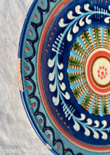 Load image into Gallery viewer, A Puigdemont hand decorated wall plate

