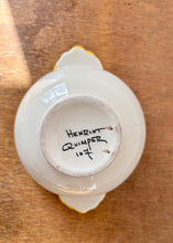 Load image into Gallery viewer, French Quimper bowl with cornflowers
