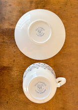 Load image into Gallery viewer, Nina Campbell blue heart breakfast cup and saucer

