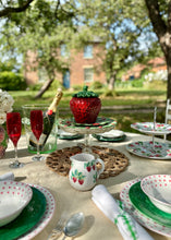 Load image into Gallery viewer, Pedestal pressed glass cake stand
