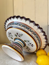 Load image into Gallery viewer, Portuguese pedestal dish or cake plate
