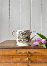 Load image into Gallery viewer, Twin handled loving cup - God Speed The Plough

