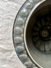 Load image into Gallery viewer, Classical dark grey pedestal dish by Holkham Pottery
