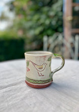 Load image into Gallery viewer, Small studio ware mug with birds and berries
