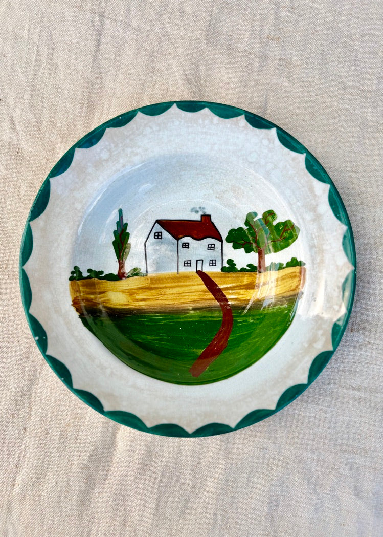 A Dartmoor Ware dish