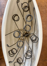 Load image into Gallery viewer, Large creamy white Dartmouth Pottery mantle vase
