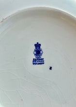 Load image into Gallery viewer, Art Nouveau large bowl in blue and white by Doulton
