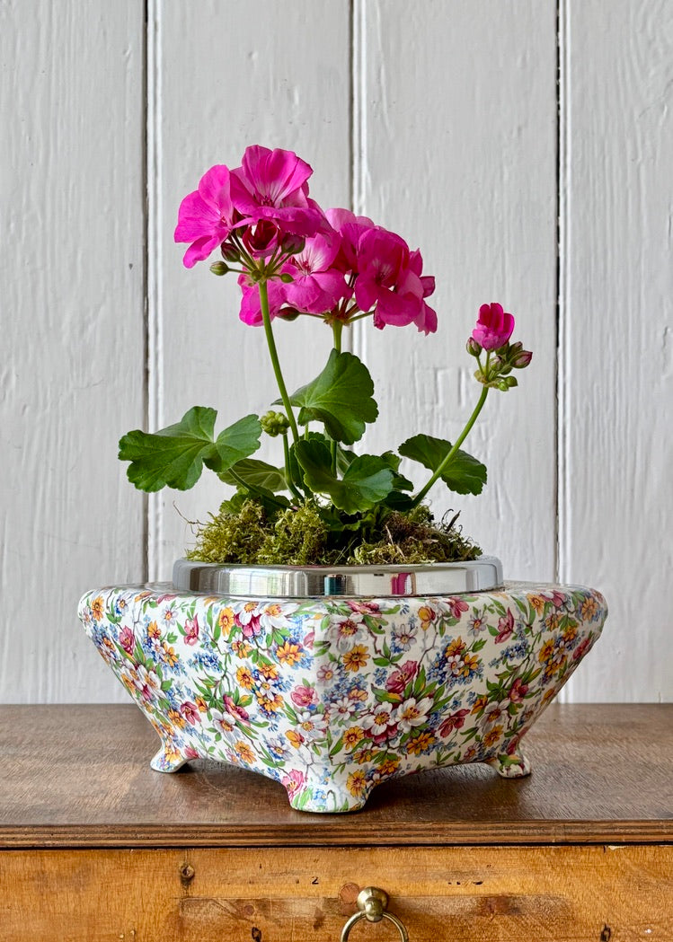 A floral vase or planter by Midwinter, Staffordshire