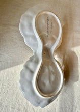 Load image into Gallery viewer, White Portuguese artichoke twin nibbles dish
