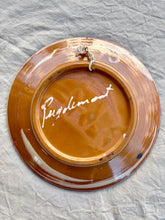 Load image into Gallery viewer, A Puigdemont hand decorated wall plate
