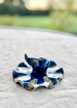 Load image into Gallery viewer, Studio pottery mini elephant incense burner
