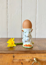 Load image into Gallery viewer, White rabbit hand painted egg cup
