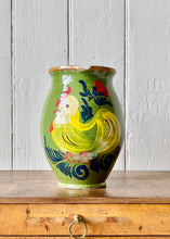 Load image into Gallery viewer, Vintage cockerel jug in green
