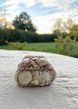 Load image into Gallery viewer, Vintage shell box with lid

