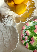 Load image into Gallery viewer, White Portuguese artichoke twin nibbles dish
