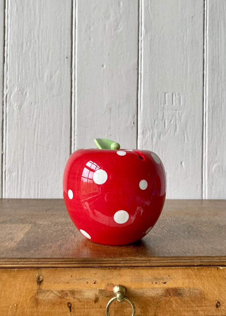 Big apple vintage money box