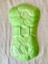 Load image into Gallery viewer, Green poppy dish
