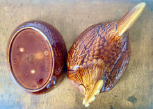 Load image into Gallery viewer, Large glossy brown chicken egg tidy by Price Kensington
