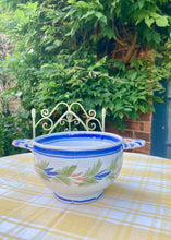 Load image into Gallery viewer, Large lug bowl signed Quimper
