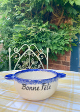 Load image into Gallery viewer, A Breton bowl - Bonne Fete! (happy holiday)
