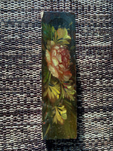 Load image into Gallery viewer, Wooden box with hand painted floral top
