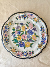 Load image into Gallery viewer, Large vintage floral Italian serving dish or platter
