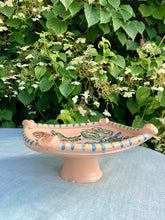 Load image into Gallery viewer, Studio pottery pedestal dish - Italian style
