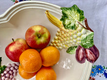 Load image into Gallery viewer, Portuguese white majolica fruit or salad bowl
