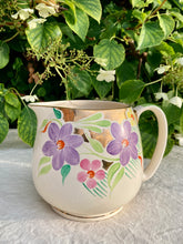 Load image into Gallery viewer, Lingard floral and gilt hand decorated jug
