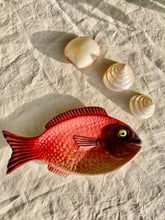 Load image into Gallery viewer, Portuguese majolica fish dish
