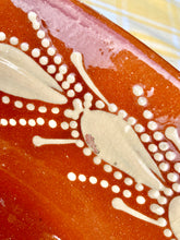 Load image into Gallery viewer, Large vintage Portuguese terracotta rustic dish
