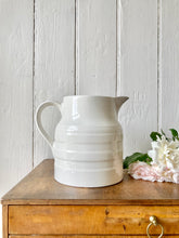 Load image into Gallery viewer, A large Nelson Ware white banded jug (4 pint)
