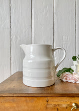 Load image into Gallery viewer, A medium Nelson Ware white banded jug
