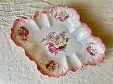 Load image into Gallery viewer, Pink and white rose dish by James Kent
