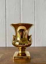 Load image into Gallery viewer, Classical style gold china urn or vase
