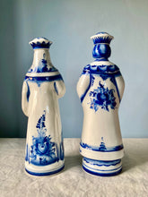 Load image into Gallery viewer, A rare pair of porcelain Russian vodka decanters by Kutskova Vodka
