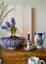 Load image into Gallery viewer, Blue and white floral jug
