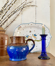 Load image into Gallery viewer, Langley pottery jug in blue and brown
