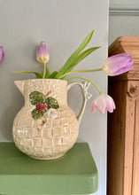 Load image into Gallery viewer, Shorter &amp; Son strawberry jug with bow handle
