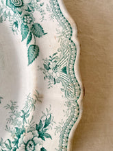 Load image into Gallery viewer, Antique Wedgwood green Asiatic Pheasant serving platter
