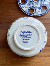 Load image into Gallery viewer, Delft Blue hand painted china bulb bowl
