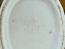 Load image into Gallery viewer, Large Arthur Wood Neo-Classical footed ribbed mantel vase (with frog)
