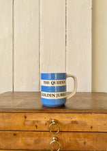 Load image into Gallery viewer, Cornish Blue - The Queen&#39;s Golden Jubilee mug - 1952-2002
