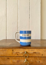 Load image into Gallery viewer, Cornish Blue - The Queen&#39;s Golden Jubilee mug - 1952-2002
