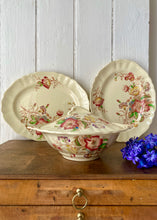 Load image into Gallery viewer, Trio of covered dish and two serving plates by J&amp;G Meakin
