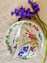 Load image into Gallery viewer, English Flora bone china breakfast cup and saucer
